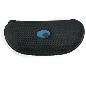 Costa Black Hard Shell Zip Sunglasses Case Good Condition